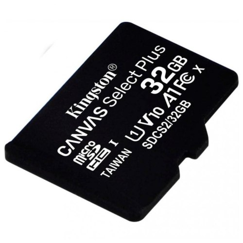 microSDHC карта 32Gb Kingston class10 без адаптера UHS-I R100MB/s (SDCS2/32GBSP)