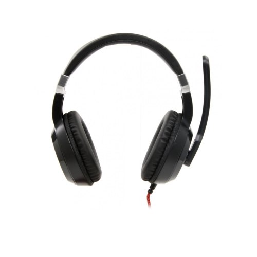 Гарнітура дротова, повнорозмірна, Genius HS-G580 Black (31710202100), стерео, 3,5мм mini jack, опір 32 Ом, чутливість 105дБ