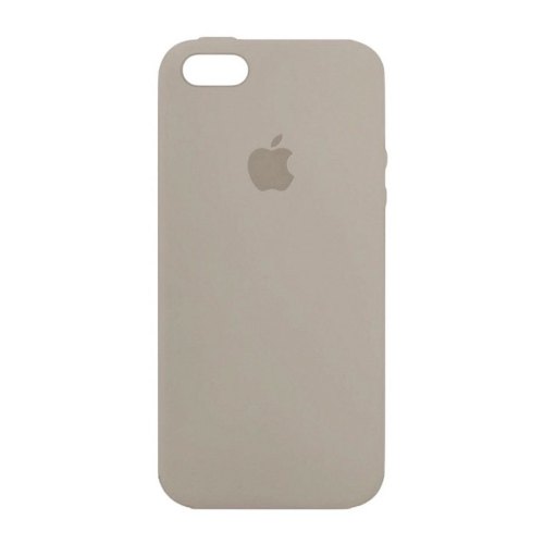 Чохол Apple Silicone Case для iPhone 5 / 5S / SE, Pebble