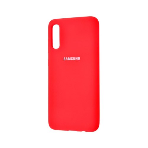 Чохол Silicone Cover Full Protective Samsung Galaxy A50 / A30s (A505 / A307) (red)