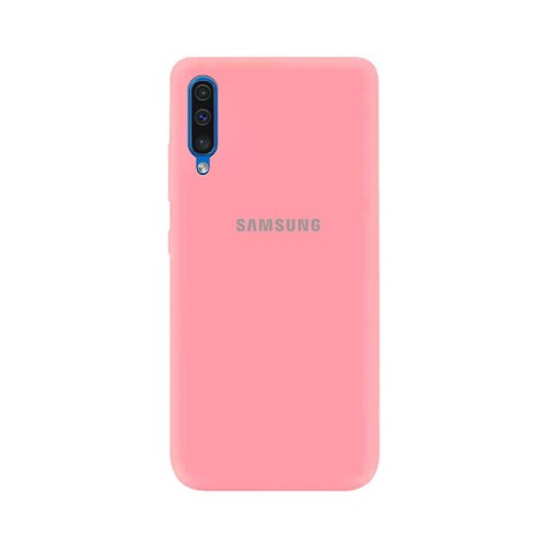 Чохол Silicone Cover Full Protective Samsung Galaxy A50 / A30s (A505 / A307) (pink)