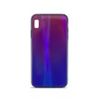 Накладка Miami Shine Gradient iPhone XS Max (Violet Barca) 08