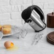 Міксер MAGIO MG-235, 300 Вт, 5 швидкостей,турбо, корпус з нержавіючої сталі