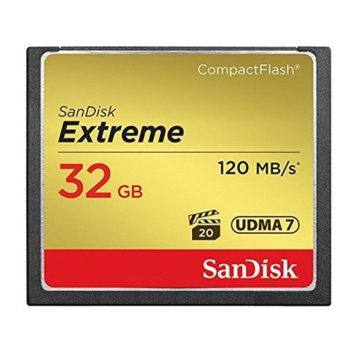 CompactFlash карта 32GB SanDisk Extreme (SDCFXSB-032G-G46)