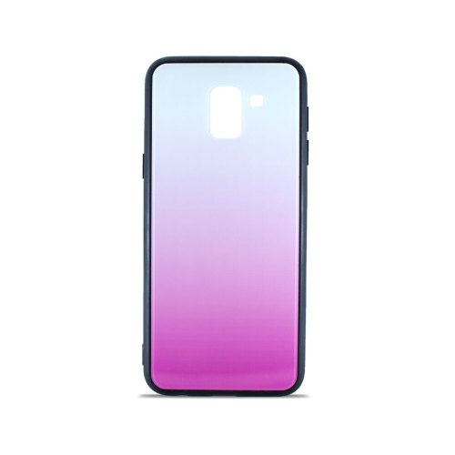 Накладка Miami Glass Case Samsung J600 (J6 2018), Gradient Purple Barca 06