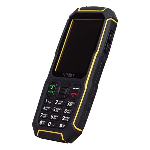 Мобільний телефон Sigma X-treme ST68 Black-Yellow