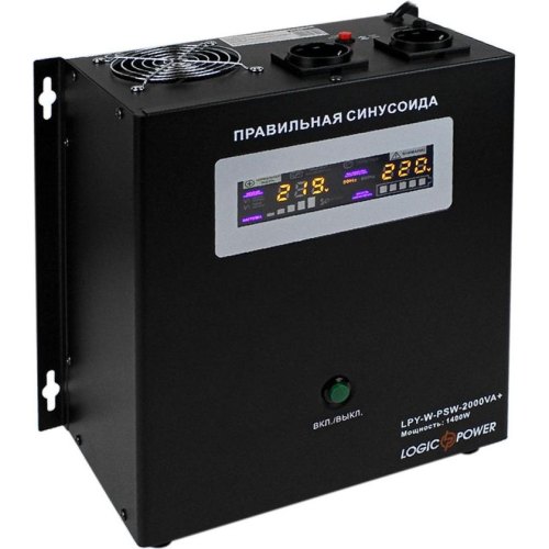 ПБЖ, Logicpower LPY- W - PSW-2000VA+ (1400Вт) 10A/20A с правильной синусоидой 24В (4146)