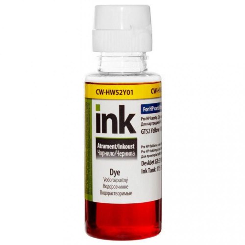 Чорнило ColorWay HP Ink Tank 115/315/415 100мл Yellow HW52Y
