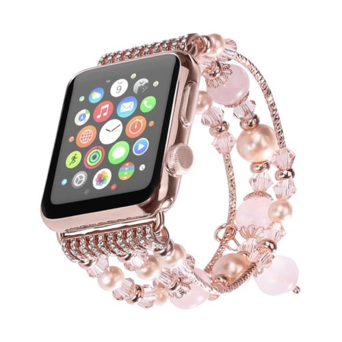 Ремінець KOMEI Fashion band for Apple Watch 38/40mm Pink