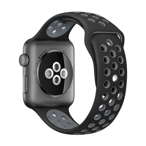 Ремінець Nike Watch Band for Apple Watch 42/44mm Black/Cool Grey