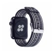 Ремінець Woven Nylon for Apple Watch 42/44mm Black/Gray (HCopy)