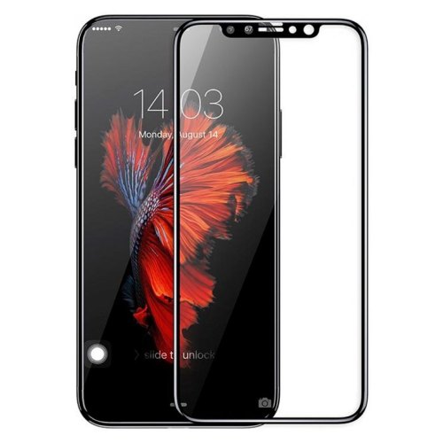 Захисне скло Remax Gener GL-07 для iPhone X/XS (0.26 mm, 3D) + плівка, Black