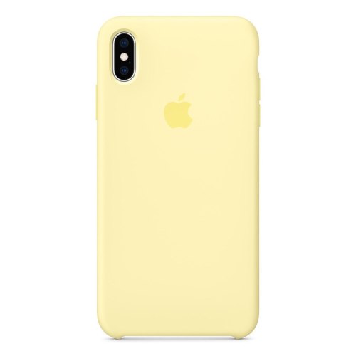 Чохол Apple Silicone Case для iPhone Xs Max, Mellow Yellow