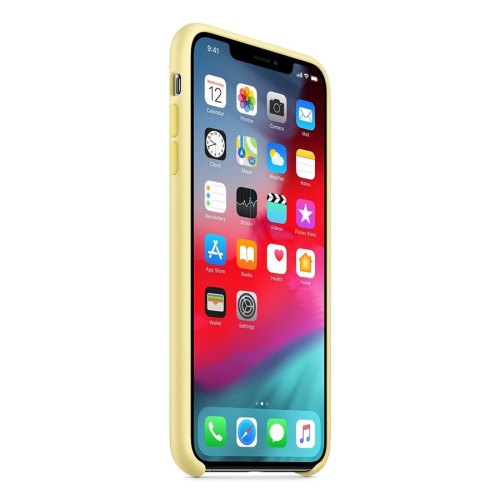 Чохол Apple Silicone Case для iPhone Xs Max, Mellow Yellow