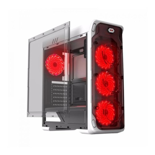 Корпус без БЖ Gamemax (StarLight W-Red) 1 x USB 3.0,2 х USB 2.0