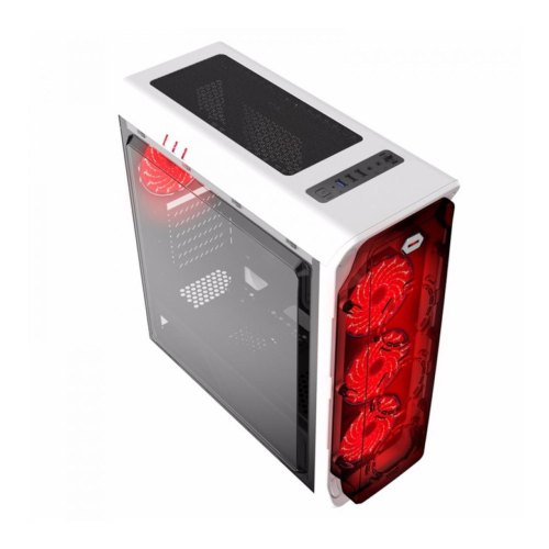 Корпус без БЖ Gamemax (StarLight W-Red) 1 x USB 3.0,2 х USB 2.0