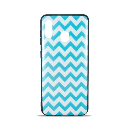 Накладка MiaMi Desire for Samsung A305 (A30-2019) ZigZag Green-White 3