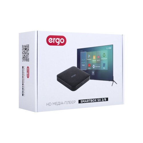 Стаціонарний медіаплеєр Ergo SmartBox SX 2/8