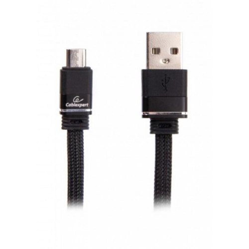 Кабель Cablexpert CCPB-M-USB-10BK microUSB 2.4 A, 1.0m, Black