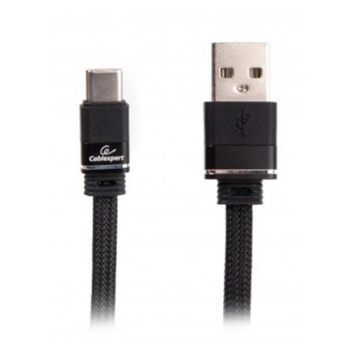 Кабель Cablexpert CCPB-C-USB-10BK Type-C 2.4 A, 1.0m, Black