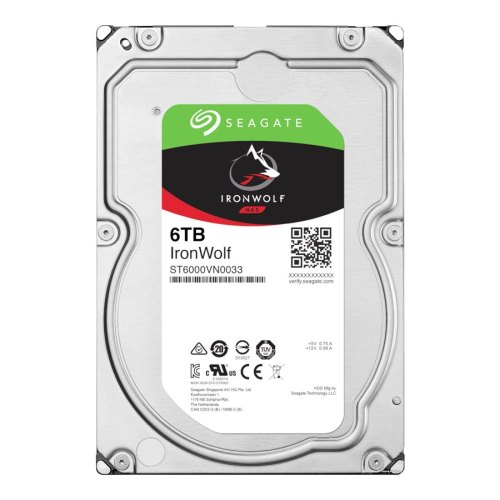 Жорсткий диск 3.5 Seagate IronWolf 6TB (ST6000VN0033)