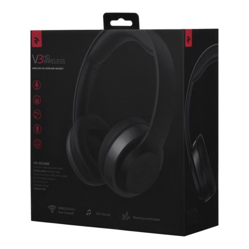 Навушники 2E V3 HD Wireless Black (2E-OEV3WBK)