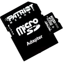 microSDHC карта 32GB Patriot LX class10 UHS-1 з SD адаптером (PSF32GMCSDHC10)