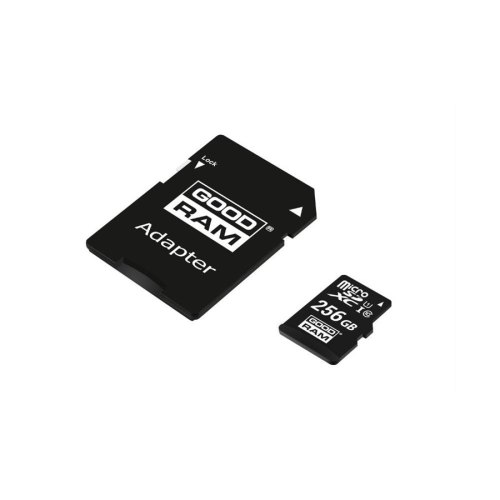 microSDXC карта 256GB GoodRam class10 UHS-1 з SD адаптером (M1AA-2560R12)