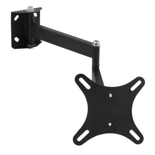 Кріплення настінне ТВ Simpler 13ET, Діагональ 18- 28. Кут нахилу/повороту 0-15°/180°/360°/180°, Відстань від стіни 55-350 мм, Кріпильні отвори VESA