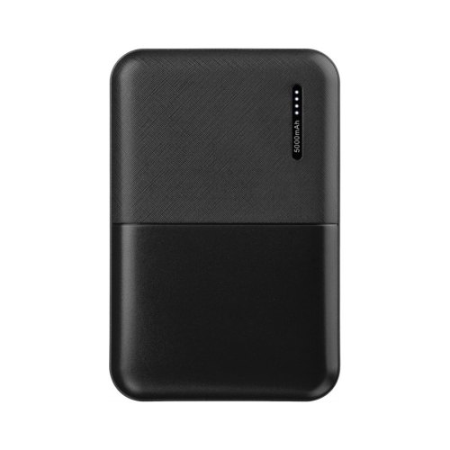 (Подарунок) Портативний зарядний пристрій 2Е 5000мА/ч, DC 5V, 2.1A, 4 LED indicator, чорний