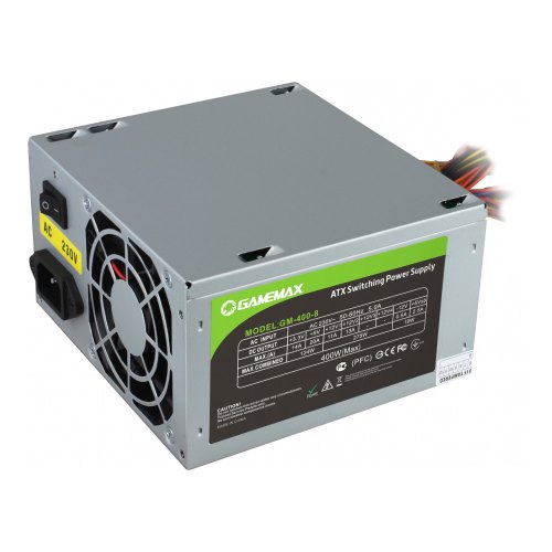 Блок живлення GameMax (GM-400W-80+APFC) 400Вт