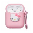 Airpods Silicon case Cartoon series (18) Hello Kitty