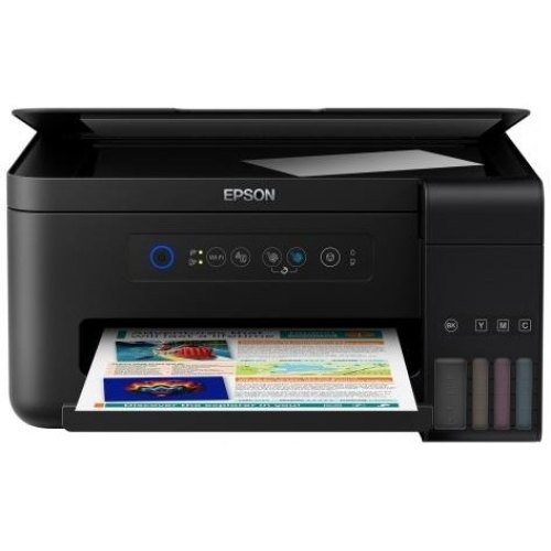 Багатофункціональний пристрій EPSON L4150 c WiFi (C11CG25403) струменевий, кольорова, A4, 5760 x 1440, планшетний, USB, Wi-Fi