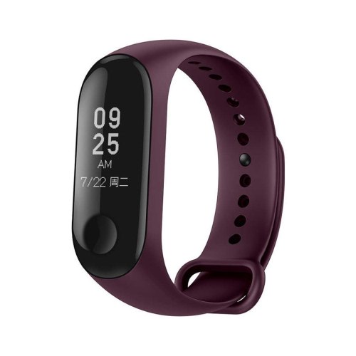 Браслет для Xiaomi Mi Band 4 / 3 (silicone) Marsala