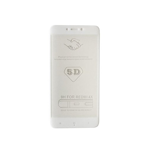 Захисне скло 5D Strong for Xiaomi Redmi 4x White