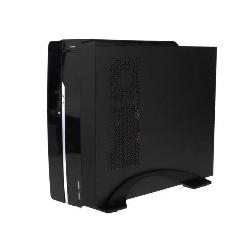 Корпус з БЖ 400W Slim LogicPower S608 (LP6632) black