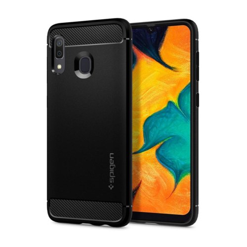 Чохол Spigen Samsung A305 Galaxy A30 2019 Case Rugged Armor Matte Black