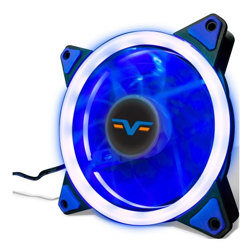 Кулер до корпусу Frime Iris LED Fan Single Ring Blue (FLF-HB120BSR)