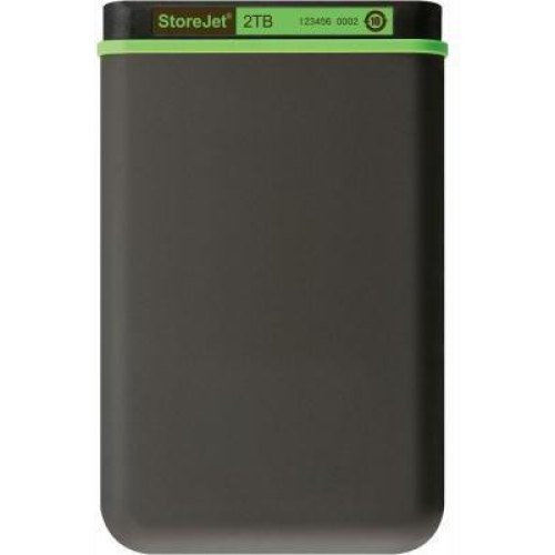 Зовнішній жорсткий диск 2TB Transcend StoreJet 25M3S (TS2TSJ25M3S) 2.5 USB3.1 Iron Gray