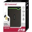 Зовнішній жорсткий диск 2TB Transcend StoreJet 25M3S (TS2TSJ25M3S) 2.5 USB3.1 Iron Gray