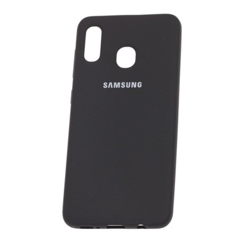 Чохол Silicone Case для Samsung A205/A20 (2019), Black