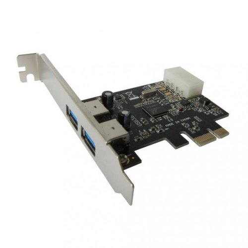 Контролер Dynamode PCI-E-USB 3.0 (2 зовнішні порти) (USB30-PCIE-2)
