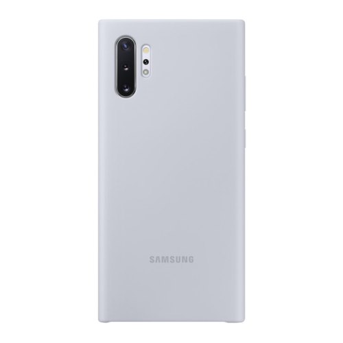 Чохол Samsung N975 (Galaxy Note 10+) EF-PN975TSEGRU Silicone Cover, Silver