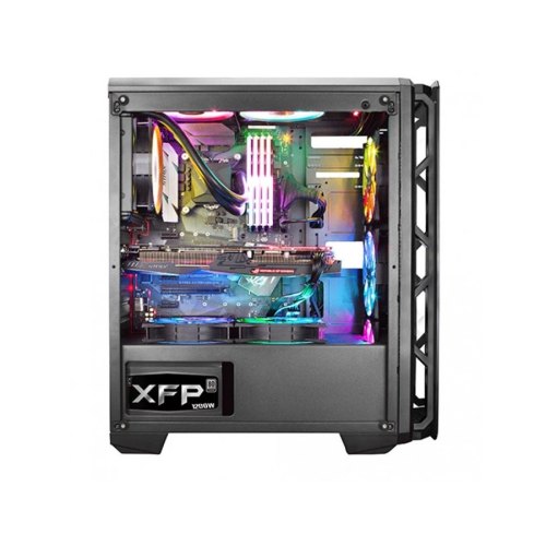 Корпус Xigmatek Astro Metal Red RGB LED (EN42418)