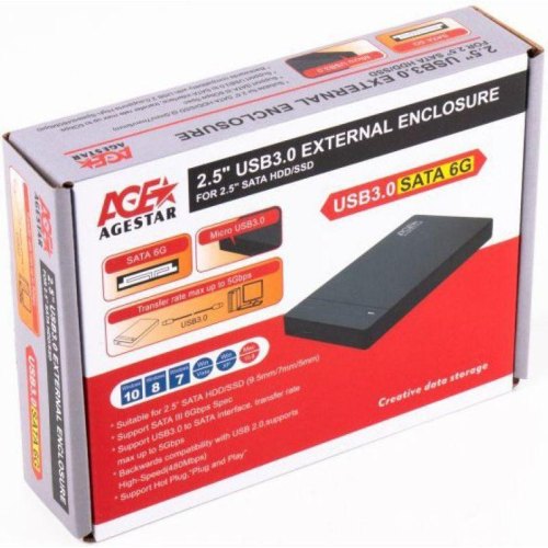 Кишеня зовнішня AgeStar 3UB2P3