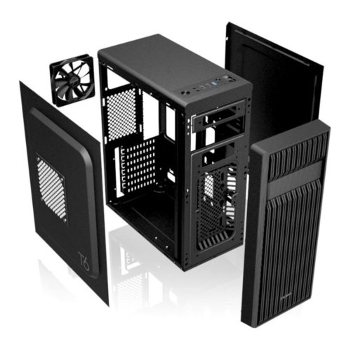 Корпус без БЖ Zalman ZM-T6, ATX, Mini-ITX, Micro-ATX