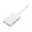 Адаптер Xiaomi Mi Multi-Adapter USB-C to VGA and Gigabit Ethernet (JGQ4005TY), White