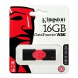 USB Флеш 16GB Kingston DataTraveler 106 Black-Red (DT106/16GB)