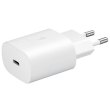 Мережевий зарядний пристрiй Samsung EP-TA800XBEGRU 25W Adaptive Fast Charging + Power Delivery (Type-C + Type-C cable), Black