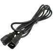 Кабель живлення С13-С14 Cablexpert PC-189-VDE  VDE, 1.8m Чорний